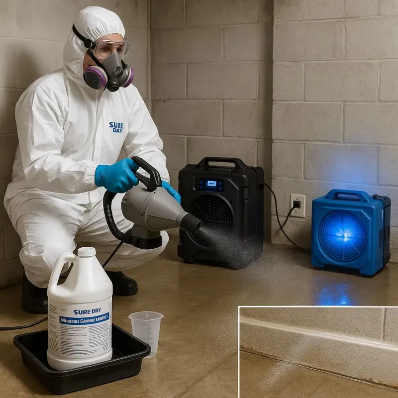 Sanitization and Odor Removal process in Lexington, NC