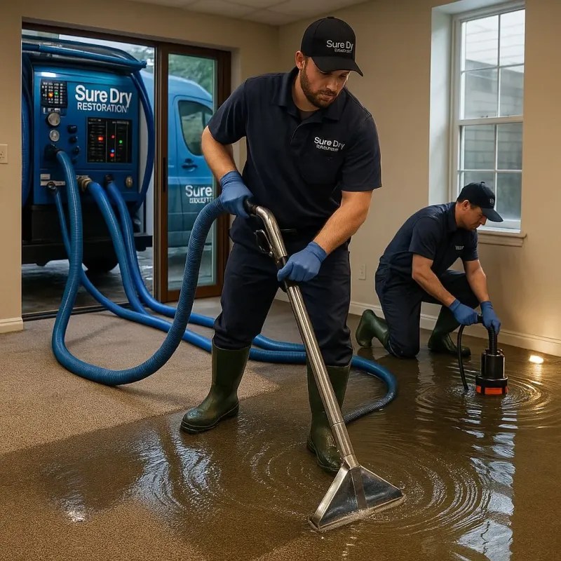 Water Extraction and Removal process in Lexington, NC